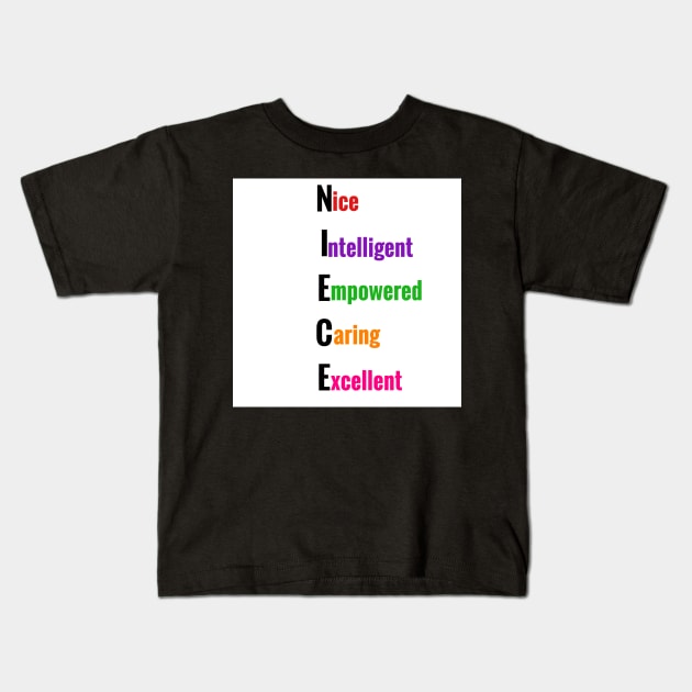 Niece: Terrific Thoughtful Gifts for Nieces Kids T-Shirt by S.O.N. - Special Optimistic Notes 